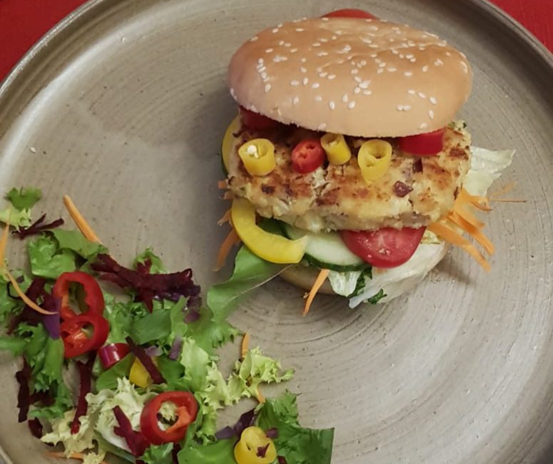 Bloemkoolburger