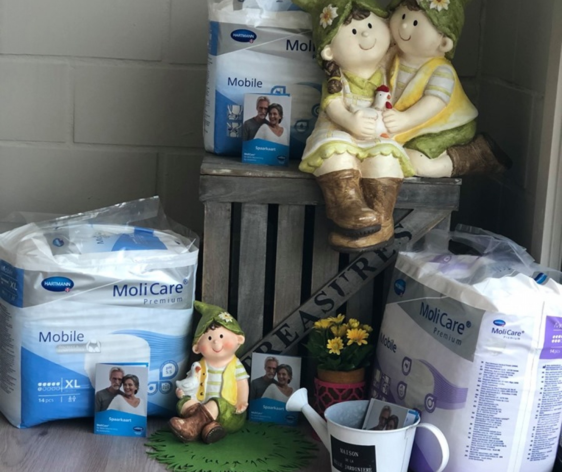 Spaaractie pampers